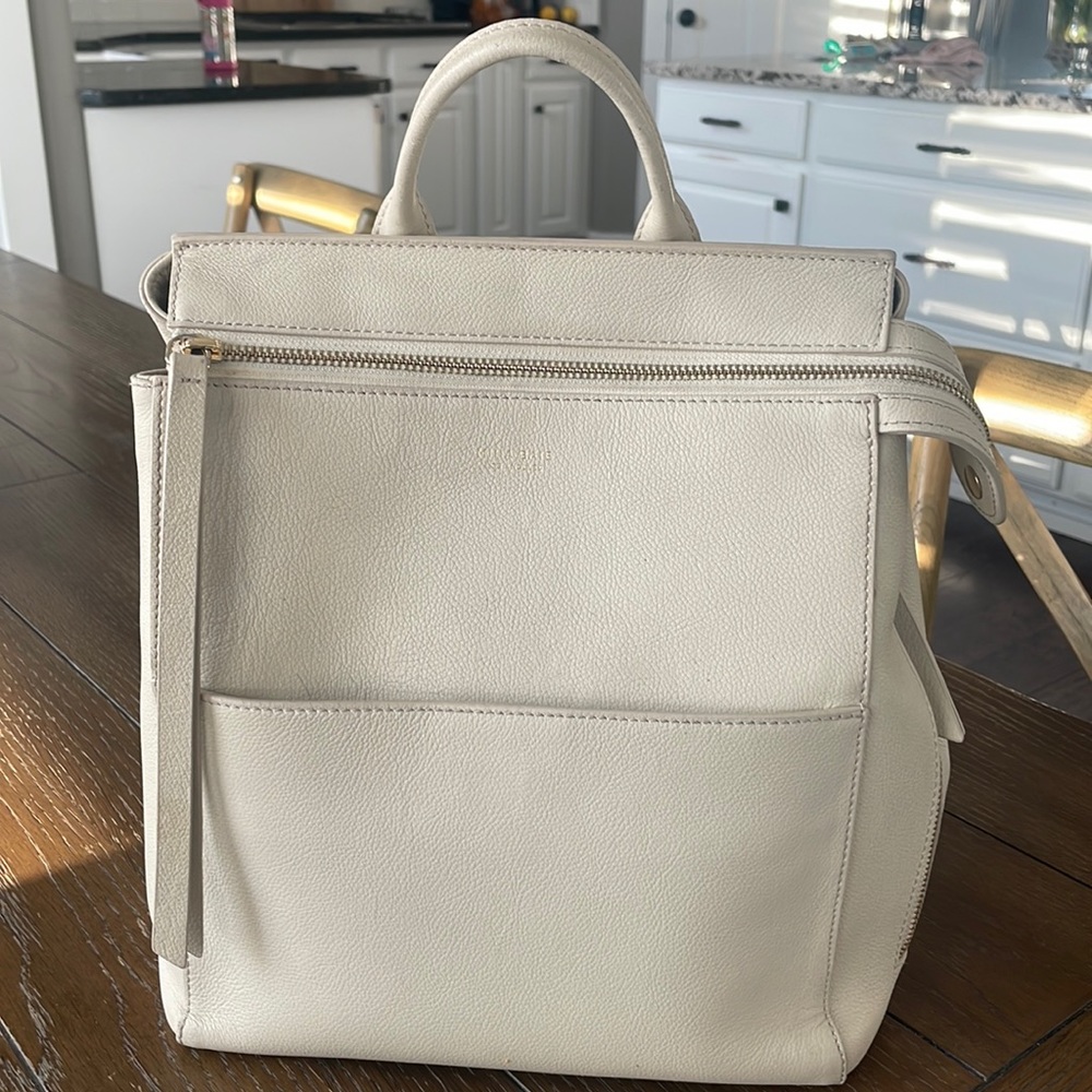 Mina Baie Mini Harper Backpack - Bone Color